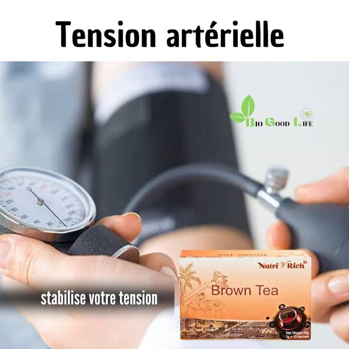 Thé marron régulateur tension